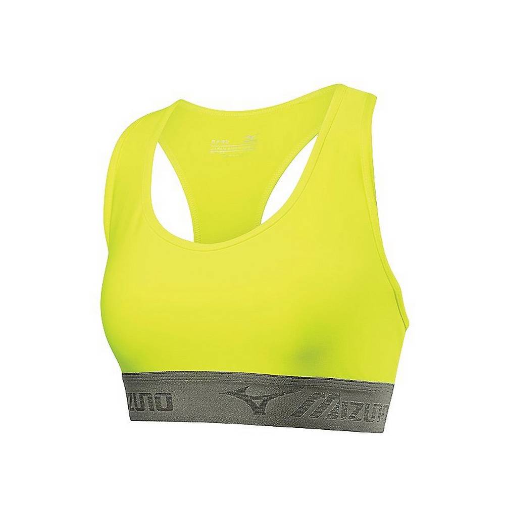 Reggiseno Sportivo Mizuno Alpha Donna - Gialle/Nere - 31568-GCSH